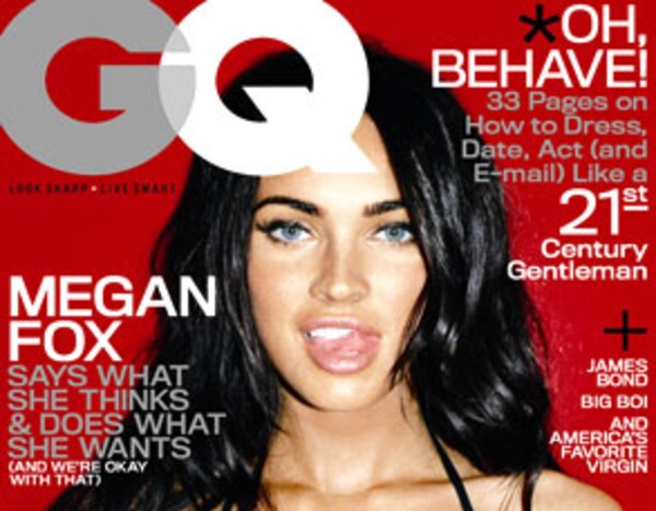 GQ, October 2008 from Megan Fox Quotes: Dumb or Awesome? | E! News
